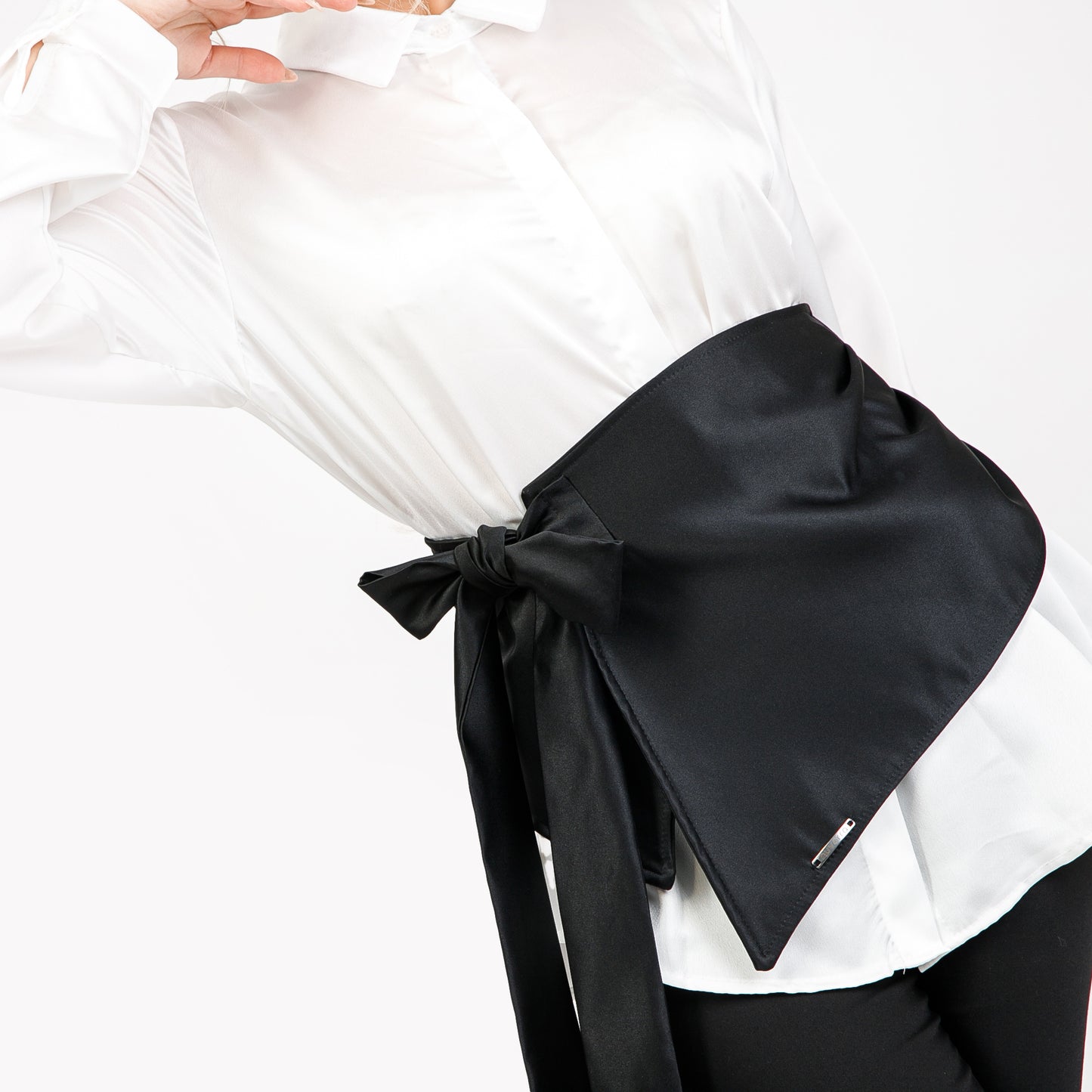 Corset cu funda - negru
