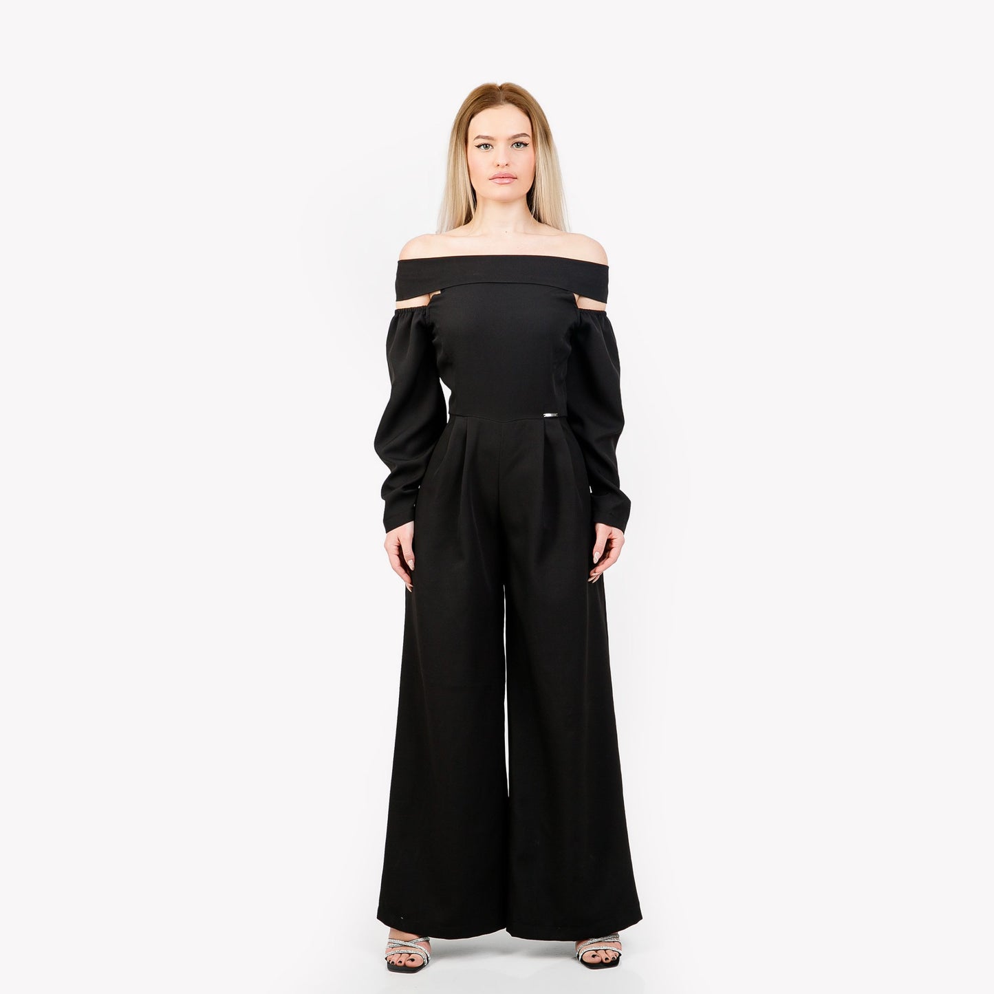 Salopeta cu funda la spate – neagra
