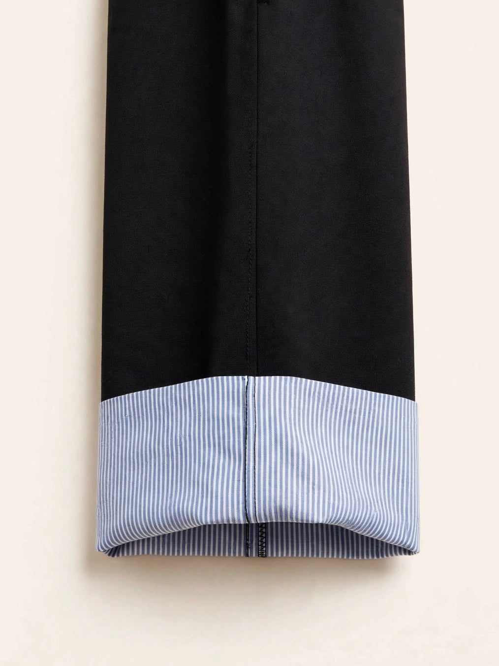 Compleu din 2 piese, corset și pantaloni - negru