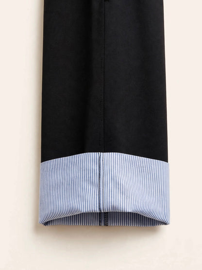 Compleu din 2 piese, corset și pantaloni - negru
