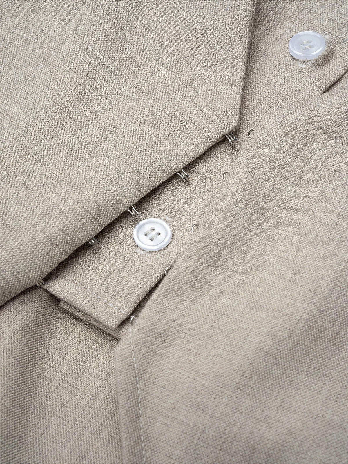 Cămașa elastică în talie - khaki