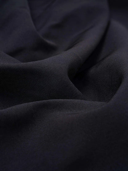 Rochie mini cu maneca lungă și corset reglabil în talie - negru