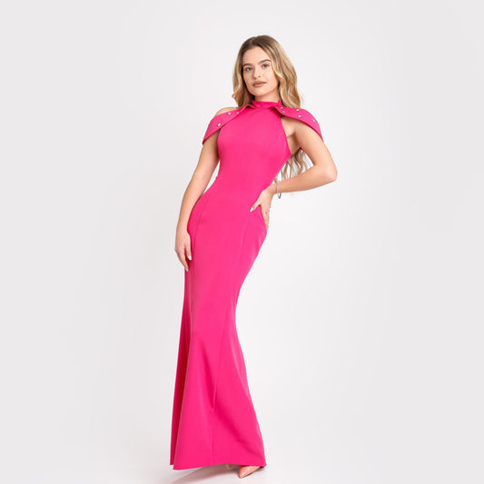 Rochie cu pietre - roz