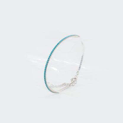 Bratara din argint - Azure Elegance