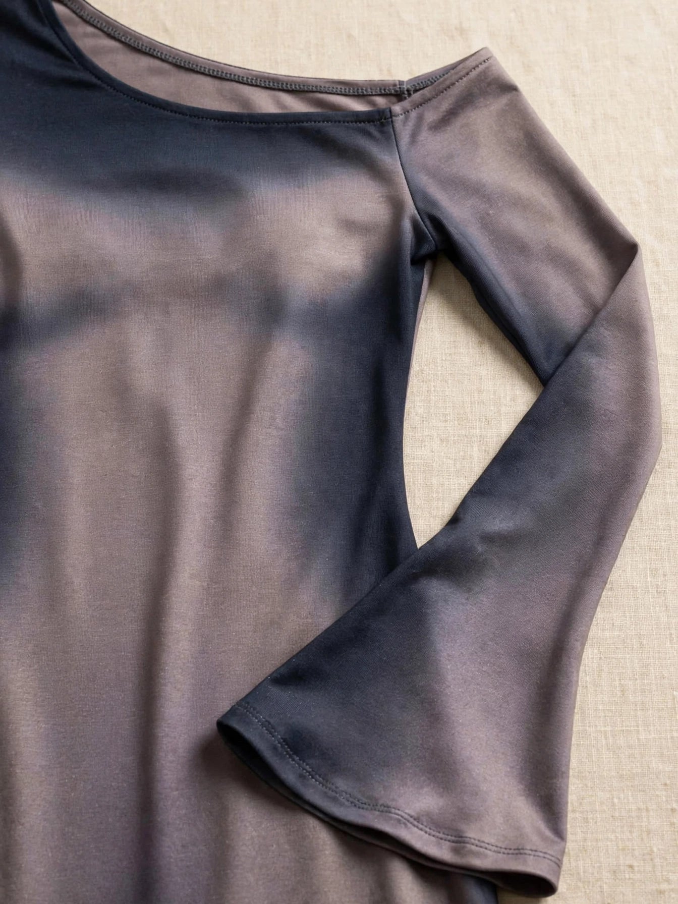 Rochie mânecă lungă sirenă - ombre