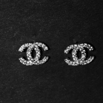 Cercei Chanel din argint - CHANEL Crystal Mini