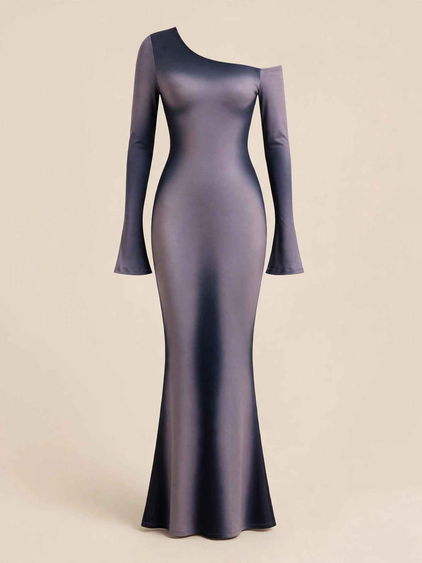 Rochie mânecă lungă sirenă - ombre