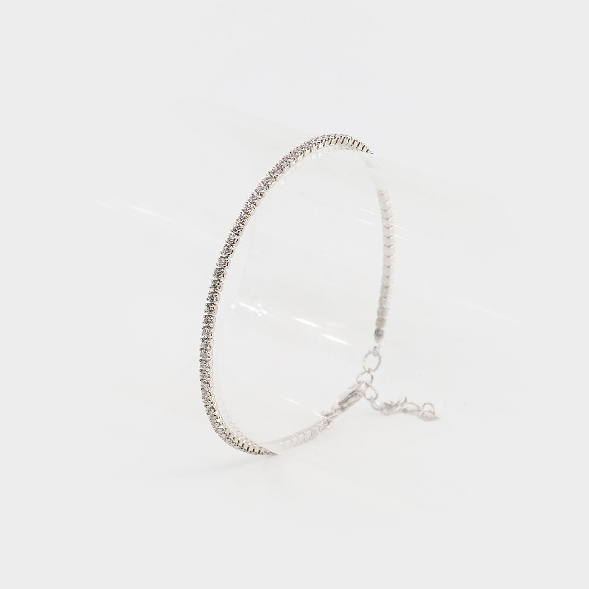 Bratara din argint cu pietre - Dainty Diamond