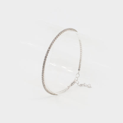 Bratara din argint cu pietre - Dainty Diamond